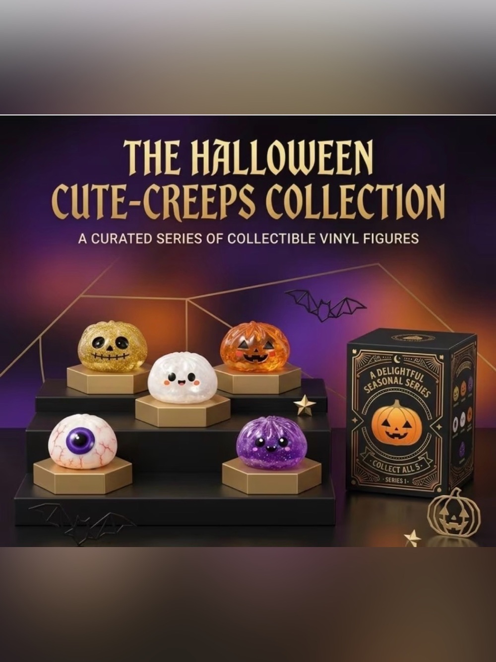 Halloween Mystery Squishy Bun - Picture 1 of 3